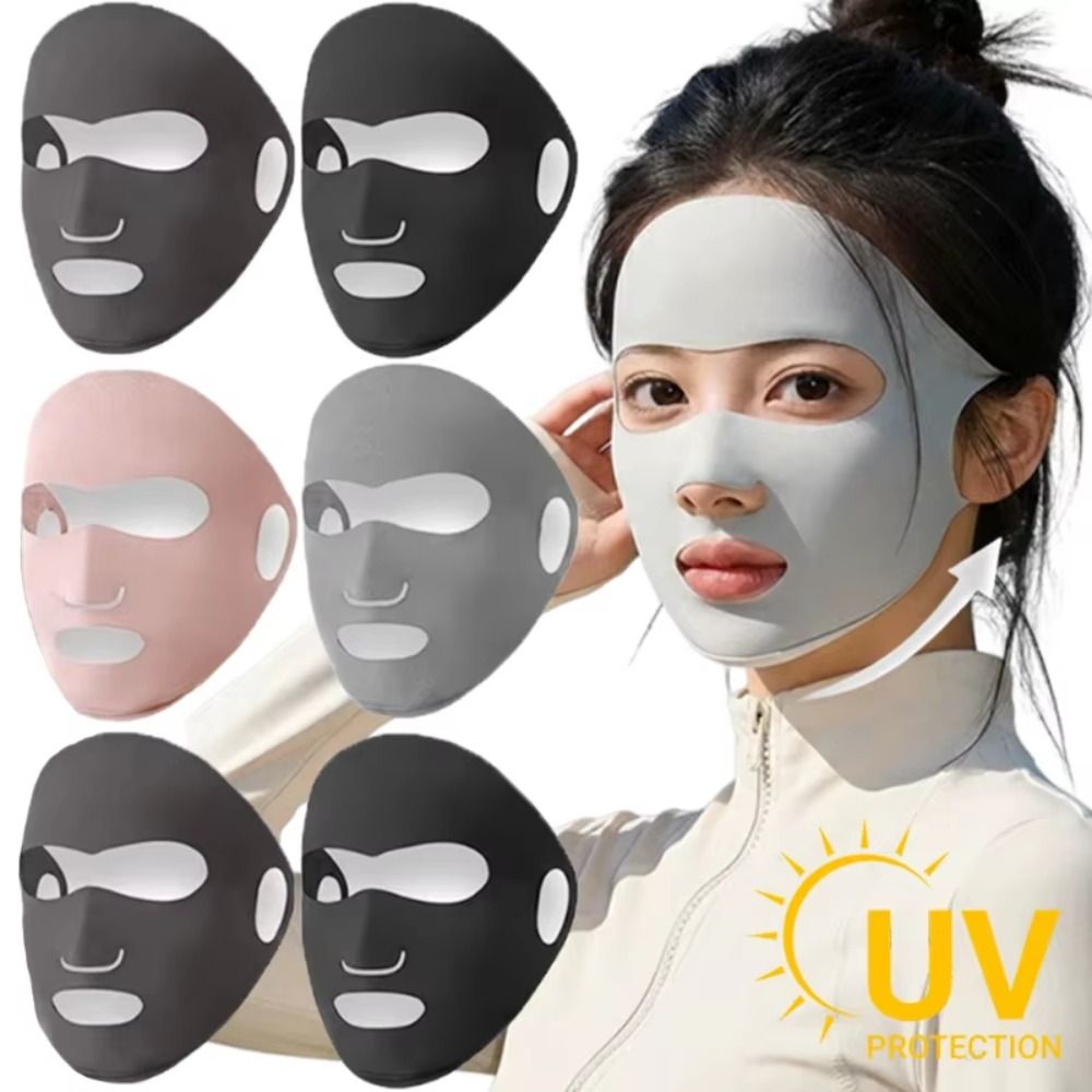 Sports Mask Breathable - Cool Ice Silk zonbeschermingsmasker Volledig gezicht