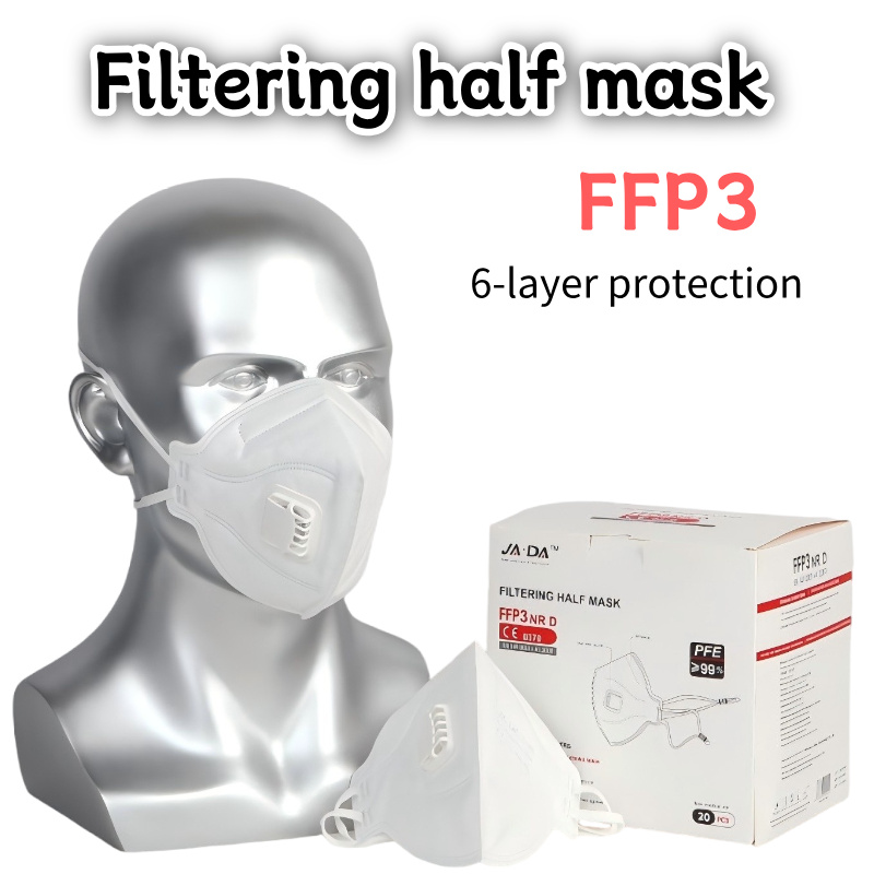 Anti Pollution Mask - 20 stuks/doos FFP3 NR opvouwbaar mondmasker