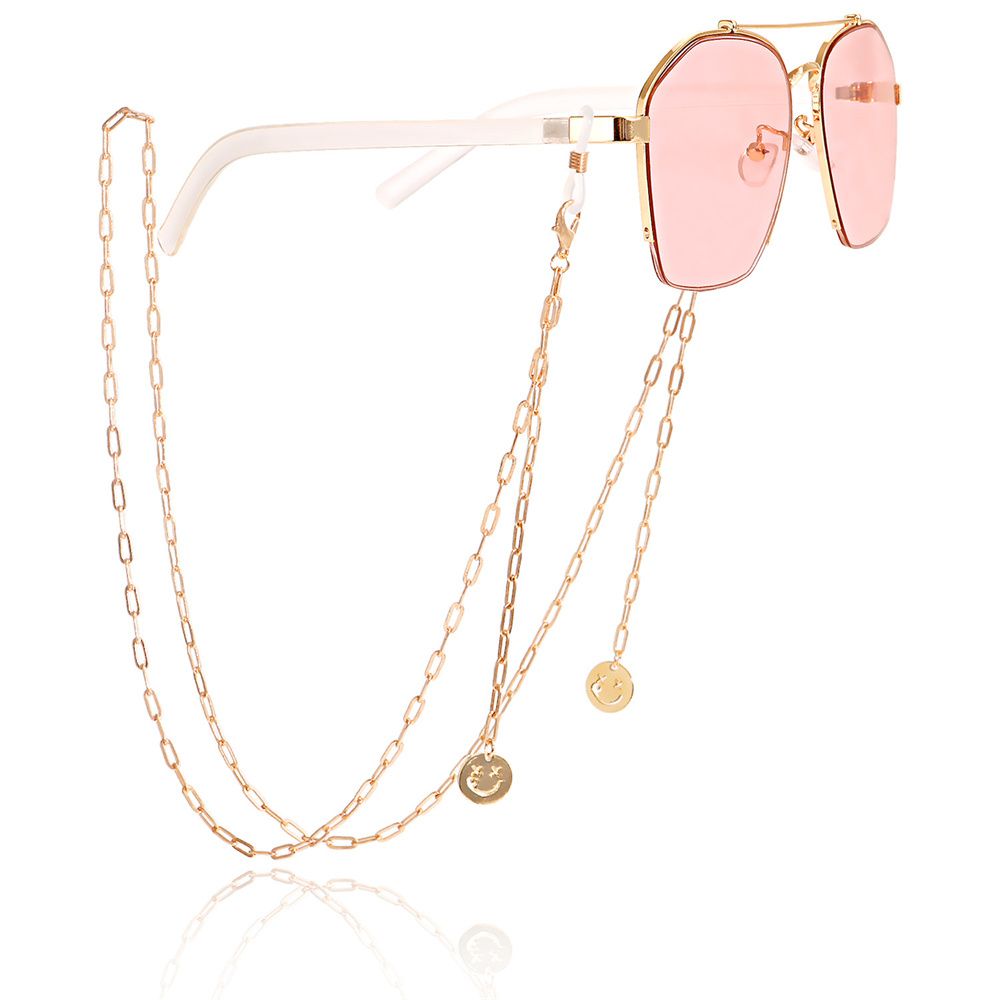 Mask Lanyard Adjustable - Dames verstelbare zonnebril nekketting bril parel