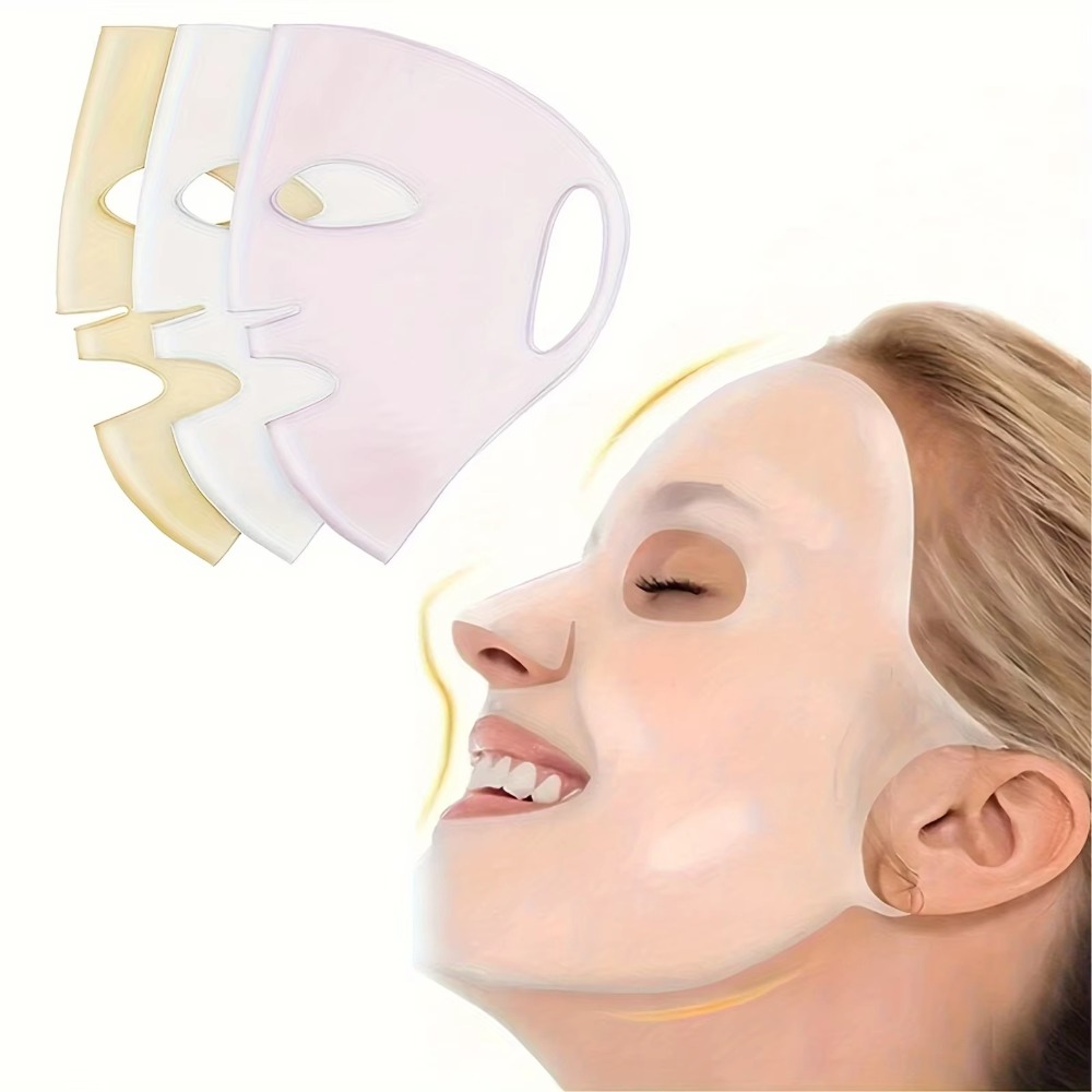 Silicone Mask Bracket - Herbruikbare siliconen gezichtsmaskerhouder Oorhangend ontwerp Anti-rimpel