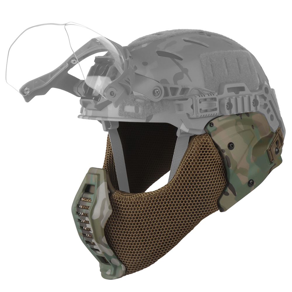 Respirator Half Face - Tactische 3.0 Wendy Helm Halfgelaatsmasker Met