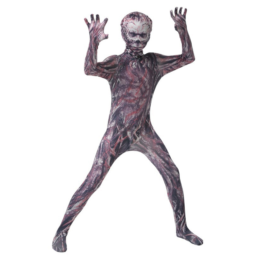 Kids Face Mask - Scary Vecna Cosplay Anime Jumpsuits Ropa