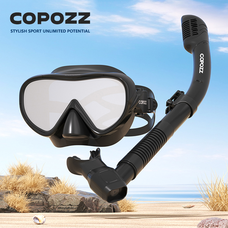 Anti Pollution Mask - COPOZZ Nieuw duikmasker Full Vision-masker Onderwater