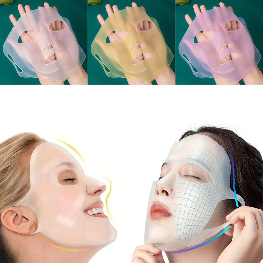 Silicone Mask Bracket - Herbruikbare siliconen gezichtsmaskerhouder Oorhangend ontwerp 3D