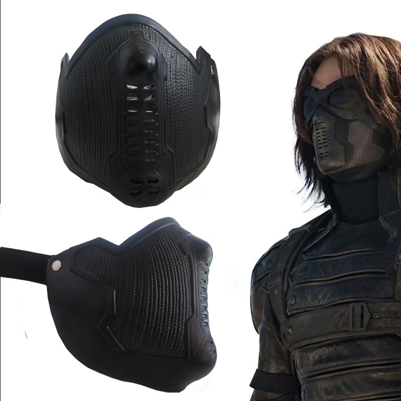 Respirator Half Face - Super Held Cosplay Winter Soldaat Masker