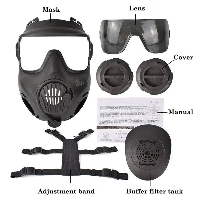 Beschermend tactisch ademhalin - Anti Pollution Mask recensie en prijs