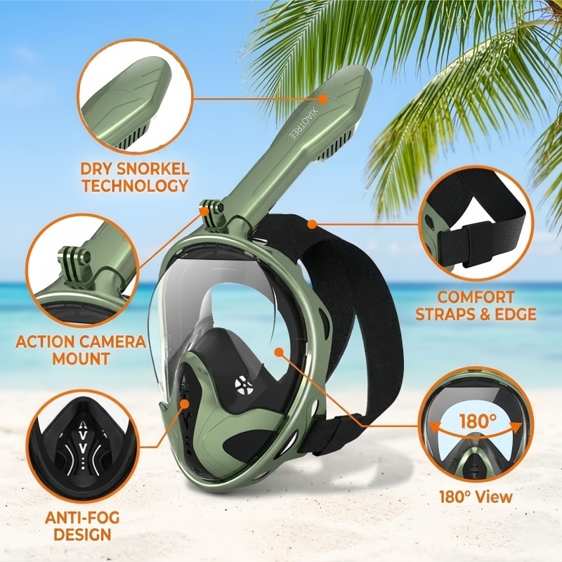 Professioneel snorkelduikmaske - Anti Pollution Mask recensie en prijs