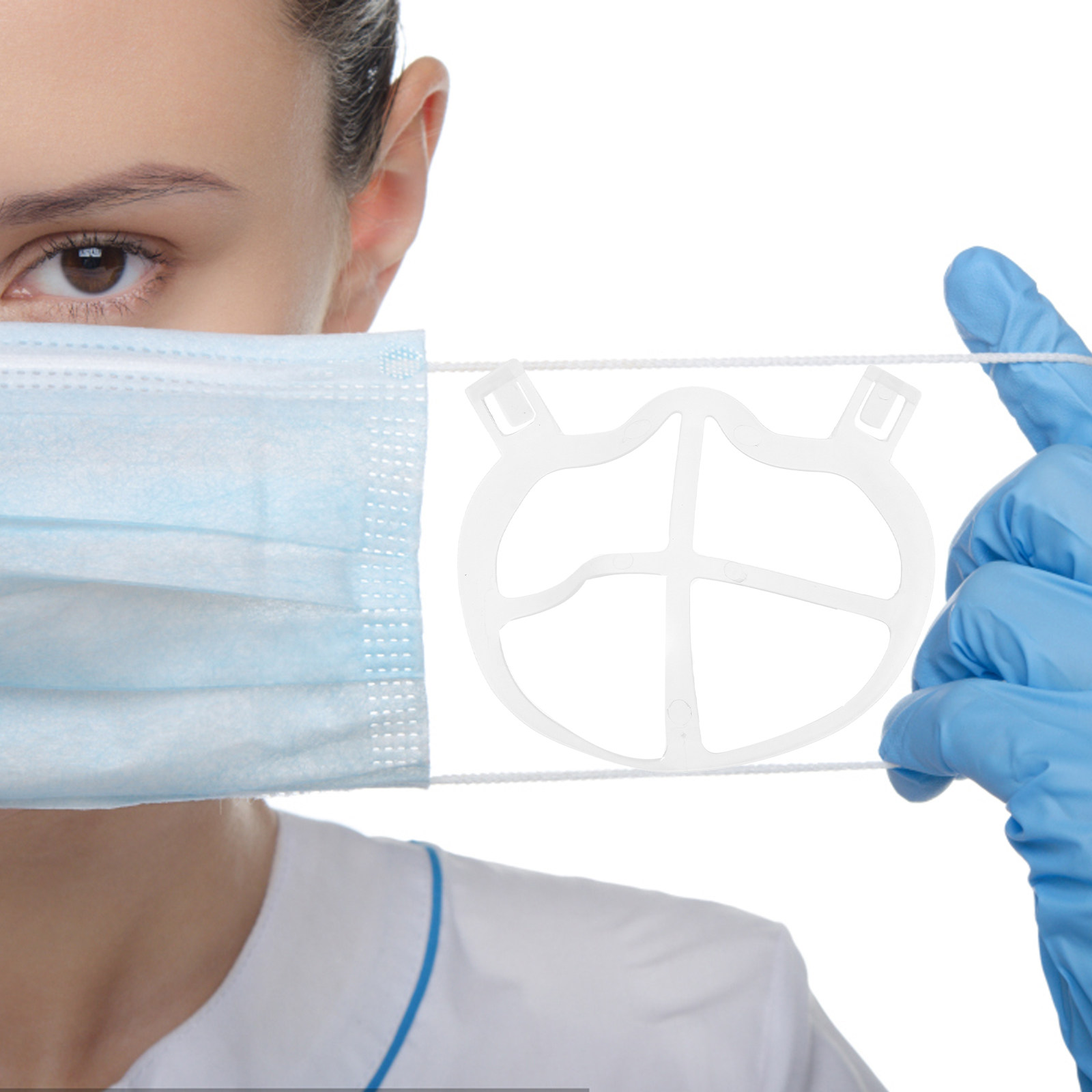 10 stuks maskerbeugel silicone - Silicone Mask Bracket recensie en prijs